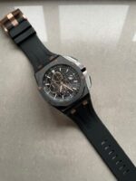 Royal Oak Offshore Chronograph CER Black Dial on Rubber Strap APF A3126 Mod - Image 3