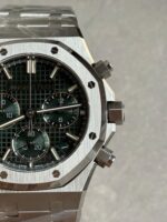 Royal Oak Chrono 26240 SS DDF 1:1 Best Edition Green Dial on SS Bracelet DD4401 - Image 3
