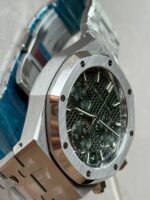 Royal Oak Chrono 26240 SS DDF 1:1 Best Edition Green Dial on SS Bracelet DD4401 - Image 7