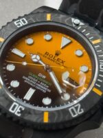 Submariner DIW DLC VSF 1:1 Best Edition Black/Orange Dial on DLC Bracelet VS3135 - Image 4