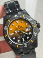 Submariner DIW DLC VSF 1:1 Best Edition Black/Orange Dial on DLC Bracelet VS3135 - Image 6