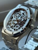 Royal Oak Openworked 16204 SS ZF 1:1 Best Edition Skeleton Dial on SS Bracelet A7124 - Image 4
