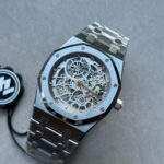 Royal Oak Openworked 16204 SS ZF 1:1 Best Edition Skeleton Dial on SS Bracelet A7124
