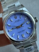 Oyster Perpetual 126000 36mm KRF 1:1 Best Edition 904L Steel Lavender Violett Dial A2824 - Image 2