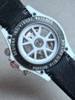 Daytona DIW Porsche 911 S/T White Carbon SOp NIC 1:1 Best Edition Blue Dial on Black Nylon Strap SA4130 - Image 8