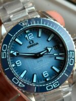 Seamaster planet ocean 39.5mm VSF 1:1 Best Edition Summer Blue Dial on SS Bracelet VS8800 V4 Super Clone - Image 3