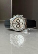 daytona custom daytona 4131 moissanite diamond dial oysterflex barcelet - Image 5