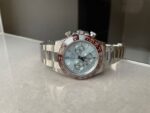 Rolex Daytona 116506 Brown Ceramic BTF 1:1 Best Edition Ice Blue Dial Crystal Marker on SS Bracelet SA4130 V2 Super Clone - Image 2