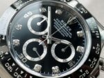 Daytona SS116500LN BTF Best Black Dial Diamond Markers On Rubber Strap A4130 - Image 6