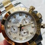 Daytona 116503 Two Tone Yellow Gold Real MOP Diamond Dial Clean 1:1 Best SA4130