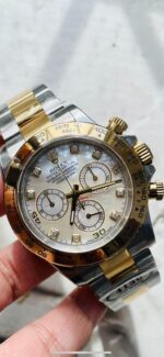 Daytona 116503 Two Tone Yellow Gold Real MOP Diamond Dial Clean 1:1 Best SA4130