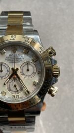 Daytona 116503 Two Tone Yellow Gold Real MOP Diamond Dial Clean 1:1 Best SA4130 - Image 2
