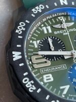 Breitling Endurance pro OGF 44mm Army green dial green Rubber Strap quartz movement - Image 4
