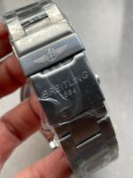 Breitling Superocean Automatic 44 TF 1:1 Best Edition Yellow Dial Black Bezel on SS Strap A2824 - Image 9