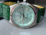 Breitling Chronomat 36mm u77310591u1 Green Leather strap Light Green dial GF Factory - Image 5