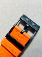 Breitling Endurance pro OGF 44mm Black dial orange Rubber Strap quartz movement - Image 8
