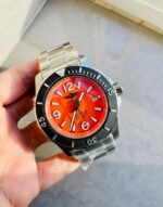 Breitling Superocean Automatic 44 BLSF 1:1 Best Edition orange Dial Black Bezel on SS Strap A2824 - Image 3