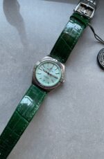 Breitling Chronomat 36mm u77310591u1 Green Leather strap Light Green dial GF Factory