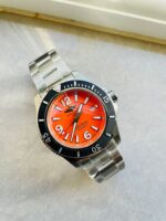 Breitling Superocean Automatic 44 BLSF 1:1 Best Edition orange Dial Black Bezel on SS Strap A2824