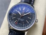 Breitling Navitimer Automatic A17326241B1P1 Black Leather Strap 41mm Super Clone - Image 2