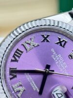 Rolex DateJust 126234 Purple Dial Automatic Movement 36mm Super Clone - Image 4