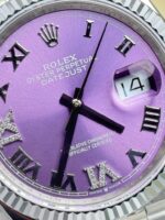 Rolex DateJust 126234 Purple Dial Automatic Movement 36mm Super Clone - Image 3