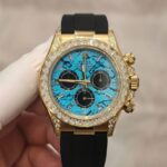 Rolex Daytona 126538TBR Turquoise Diamond Oysterflex Strap FH Factory 40mm Super Clone