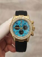 Rolex Daytona 126538TBR Turquoise Diamond Oysterflex Strap FH Factory 40mm Super Clone
