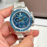 Rolex Daytona Arolla Challenge Blue Dial Skeleton 40mm Super Clone