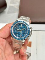 Rolex Daytona Arolla Challenge Blue Dial Skeleton 40mm Super Clone - Image 3