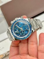 Rolex Daytona Arolla Challenge Blue Dial Skeleton 40mm Super Clone - Image 6
