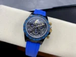 Rolex Daytona By Blaken Skeleton Dial Rubber Strap Blue 40mm Super Clone - Image 5