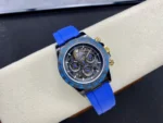 Rolex Daytona By Blaken Skeleton Dial Rubber Strap Blue 40mm Super Clone - Image 4
