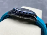 Rolex Daytona By Blaken Skeleton Dial Rubber Strap Cyan 40mm Super Clone - Image 5