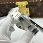 Rolex Daytona Mother Of Pearl Purple Dial Bezel Stone CZ 40mm Super Clone - Image 9