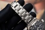 Tag Heuer Super Clone Watch Aquarace Black Dial Motif Raye 43mm - Image 5