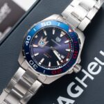 Tag Heuer Super Clone Watch Aquaracer Henrik Lundqvist Blue Dial 43mm