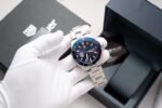 Tag Heuer Super Clone Watch Aquaracer Henrik Lundqvist Blue Dial 43mm - Image 2