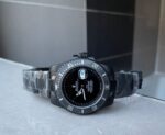 Rolex Submariner DiW 904L DLC Graduated Blue Dial on DLC Strap VSF VS3135 Super Clone - Image 5