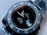 Rolex Submariner DiW 904L DLC Graduated Blue Dial on DLC Strap VSF VS3135 Super Clone - Image 4