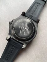Breitling Superocean Automatic 44 TF 1:1 Best Edition Black Dial Black Bezel on Black Rubber Strap A2824 - Image 5