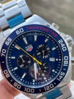 Formula 1 TAG Blue dial Blue ceramic bezel silver SS strap OGF Redbull Super Clone - Image 5