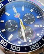Formula 1 TAG Blue dial Blue ceramic bezel silver SS strap OGF Redbull Super Clone - Image 4