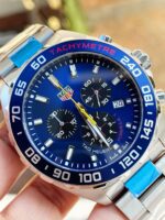 Formula 1 TAG Blue dial Blue ceramic bezel silver SS strap OGF Redbull Super Clone - Image 2