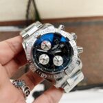 Breitling Avenger II Chronograph 43mm SS GF 1:1 Best Edition Gray/White Dial on SS Bracelet A7750