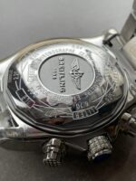 Breitling Avenger II Chronograph 43mm SS GF 1:1 Best Edition Gray/White Dial on SS Bracelet A7750 - Image 4