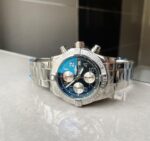Breitling Avenger II Chronograph 43mm SS GF 1:1 Best Edition Gray/White Dial on SS Bracelet A7750 - Image 3