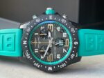 Breitling Endurance pro OGF 44mm Army gray dial tiffany Rubber Strap quartz movement - Image 2