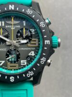 Breitling Endurance pro OGF 44mm Army gray dial tiffany Rubber Strap quartz movement