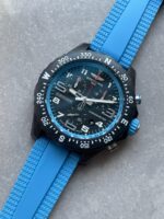 Breitling Endurance pro OGF 44mm Black dial Light Blue Rubber Strap quartz movement - Image 3